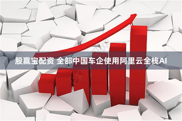 股赢宝配资 全部中国车企使用阿里云全栈AI