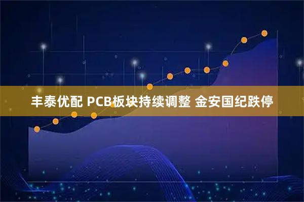 丰泰优配 PCB板块持续调整 金安国纪跌停